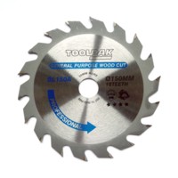 TCT Circular Saw Blade 150mm x 20mm x 18T Professional Toolpak  Thumbnail